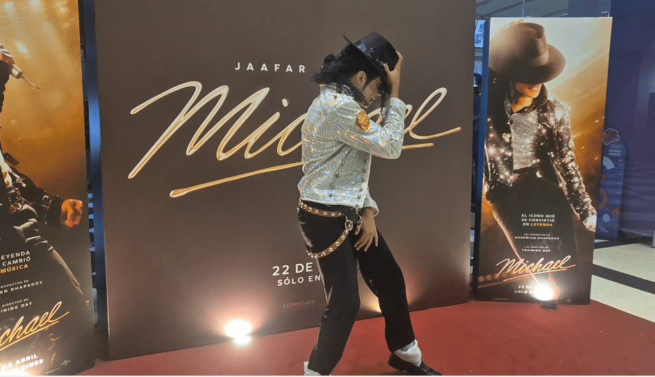 ¿El doble de Michael Jackson estuvo en el estreno de su película en Medellín?