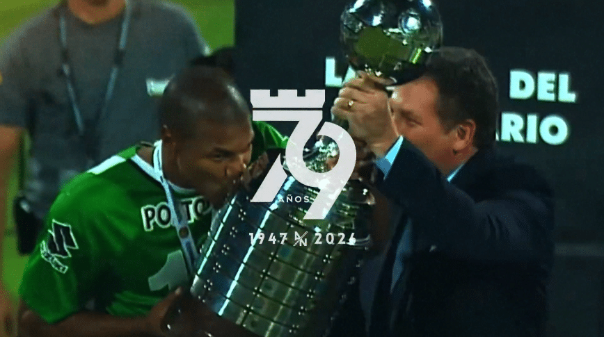 Atlético Nacional celebra 79 años de historia y triunfos