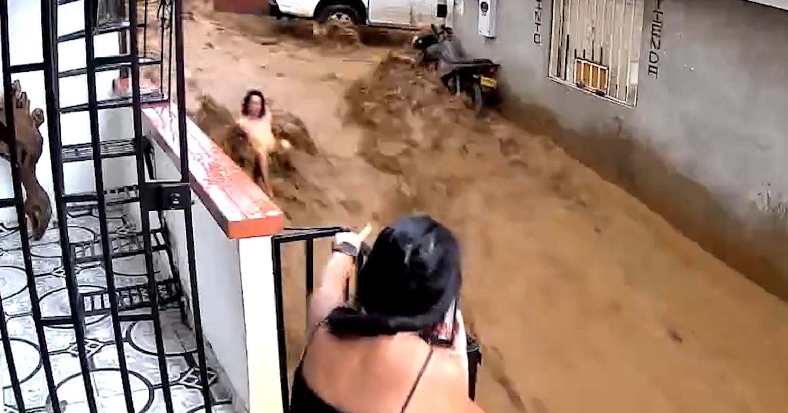 Sobreviviente narra su experiencia en la emergencia de Manrique