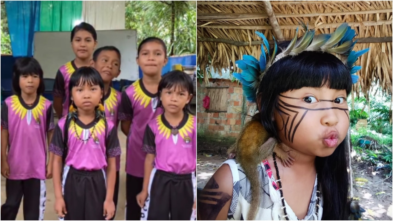 Esta influencer de 6 años de la Amazonía logró que su escuela fuera remodelada por el Gobierno