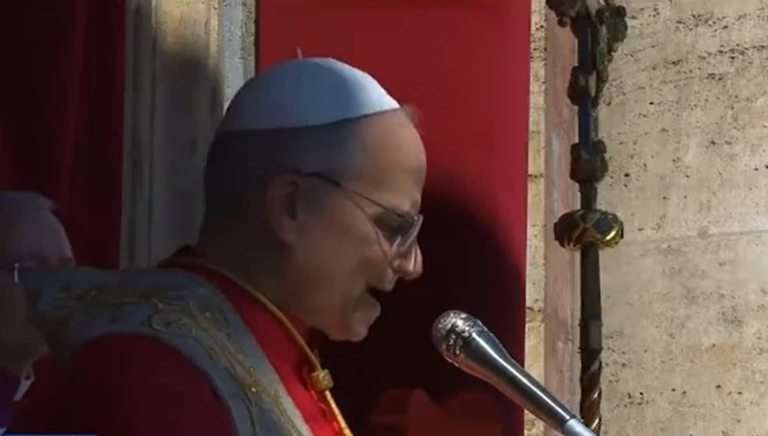 Mensaje de Pascua del Papa León XIV