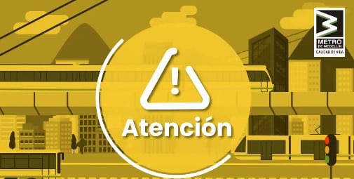 Demoras en el Metro de Medellín por inconveniente técnico