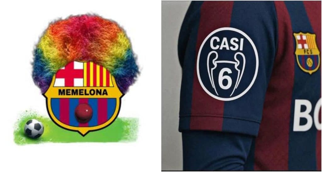 Los mejores memes que dejó la eliminación del Barcelona en Champions