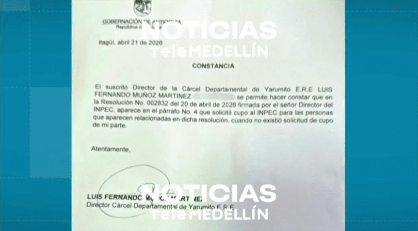 Traslado irregular de presos de Yarumito a la cárcel de Itagüí