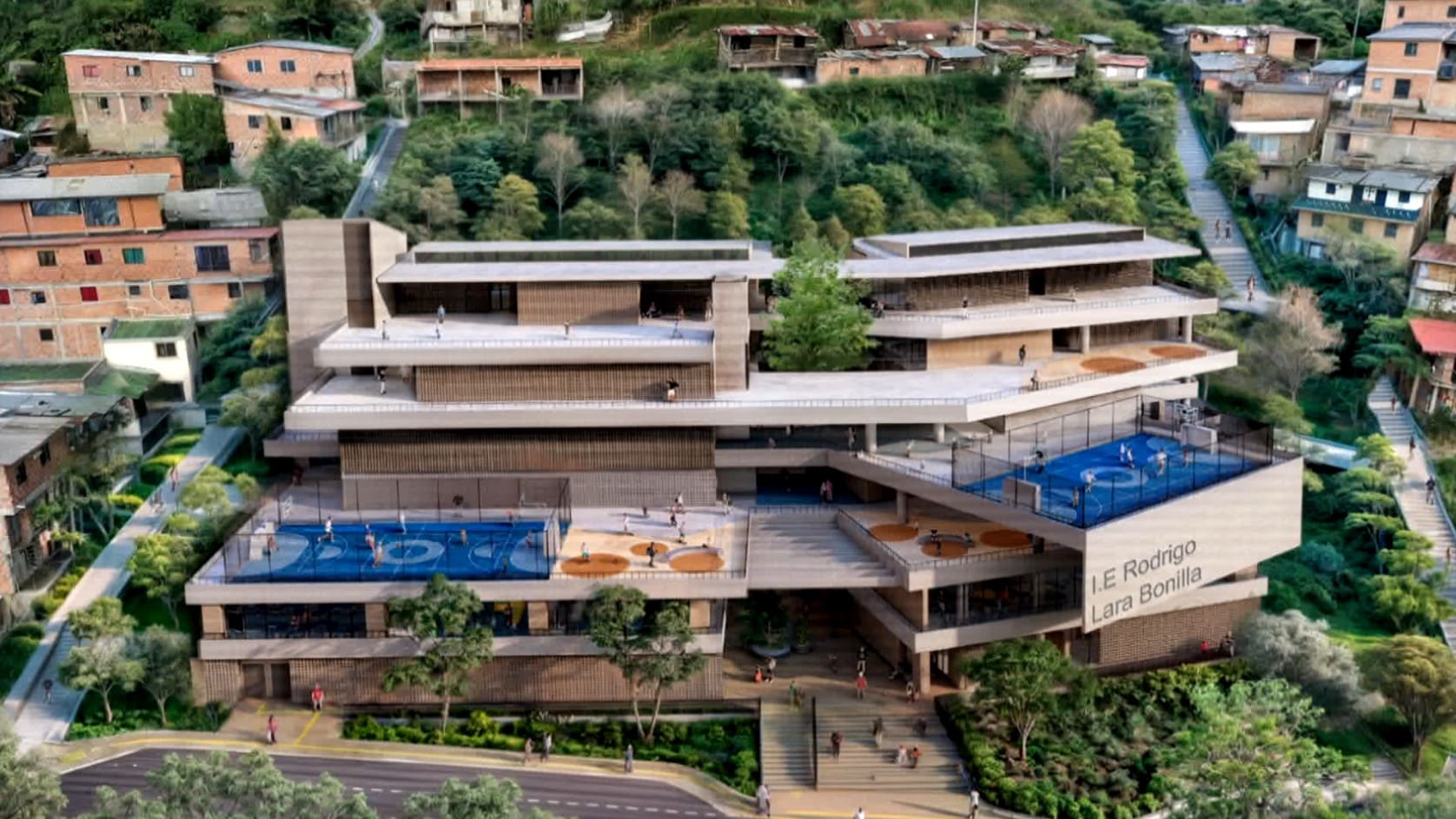 Publican la licitación para el megacolegio Rodrigo Lara Bonilla en Manrique