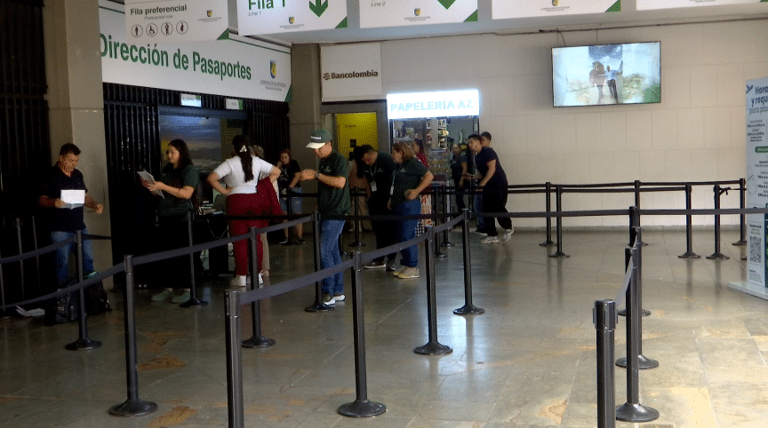 Se restableció el servicio en la oficina de pasaportes de Antioquia y así puede pedir la cita