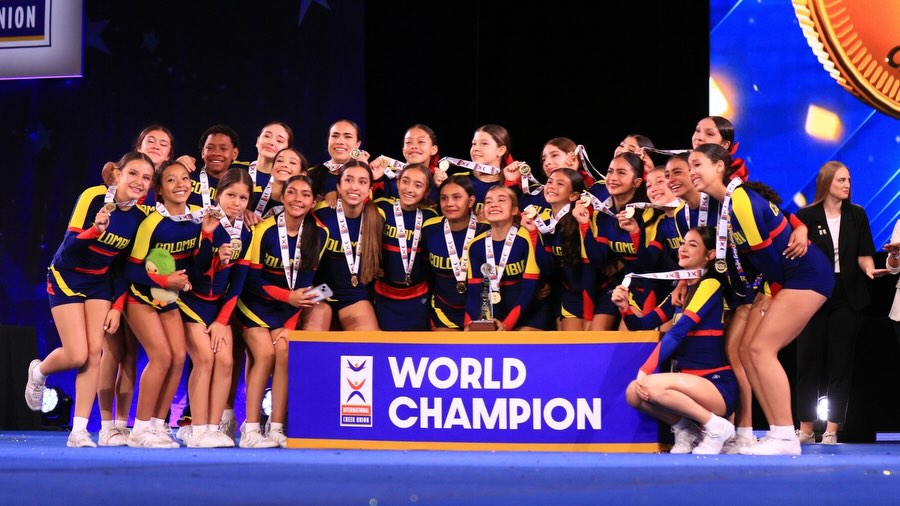 La Selección Colombia se corona campeona mundial de porrismo