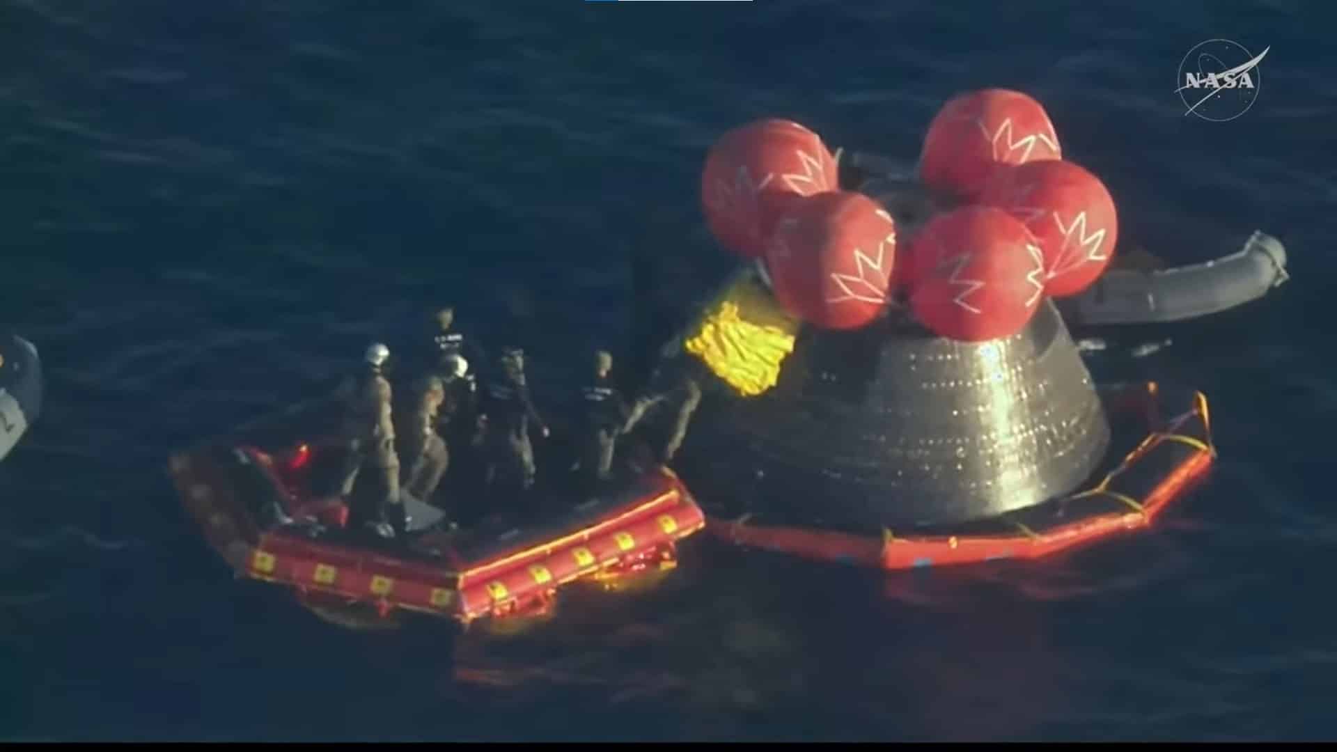 Tras el amerizaje de Artemis II, esto es lo que hará ahora la misión