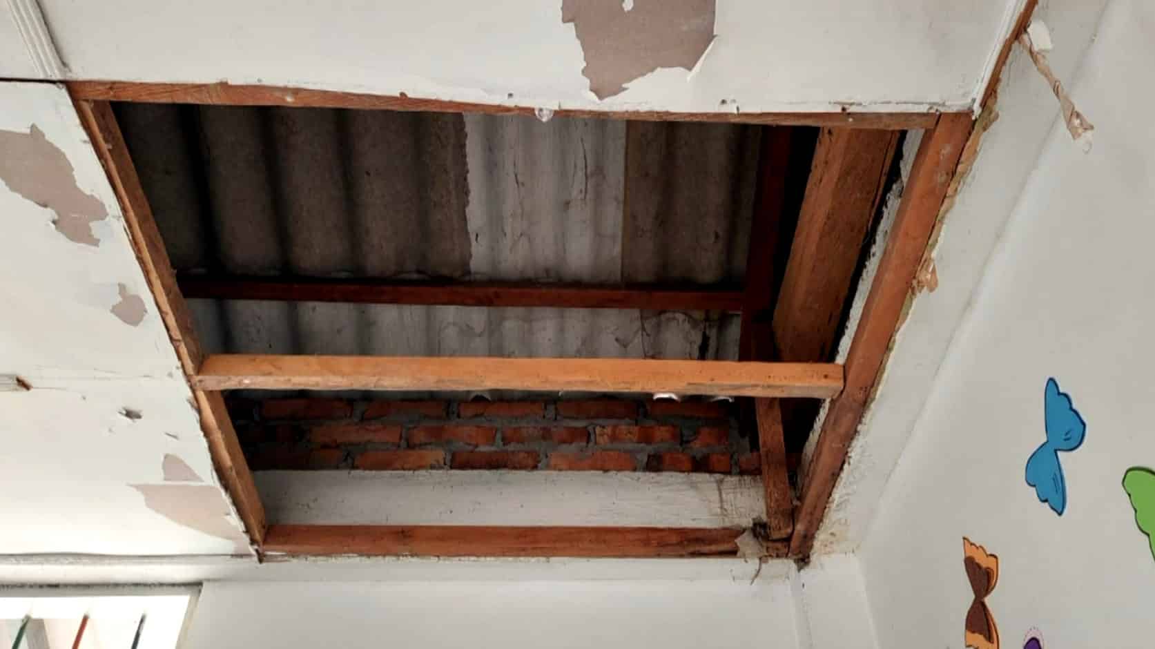 Ventilador cae sobre estudiantes en colegio de Yondó