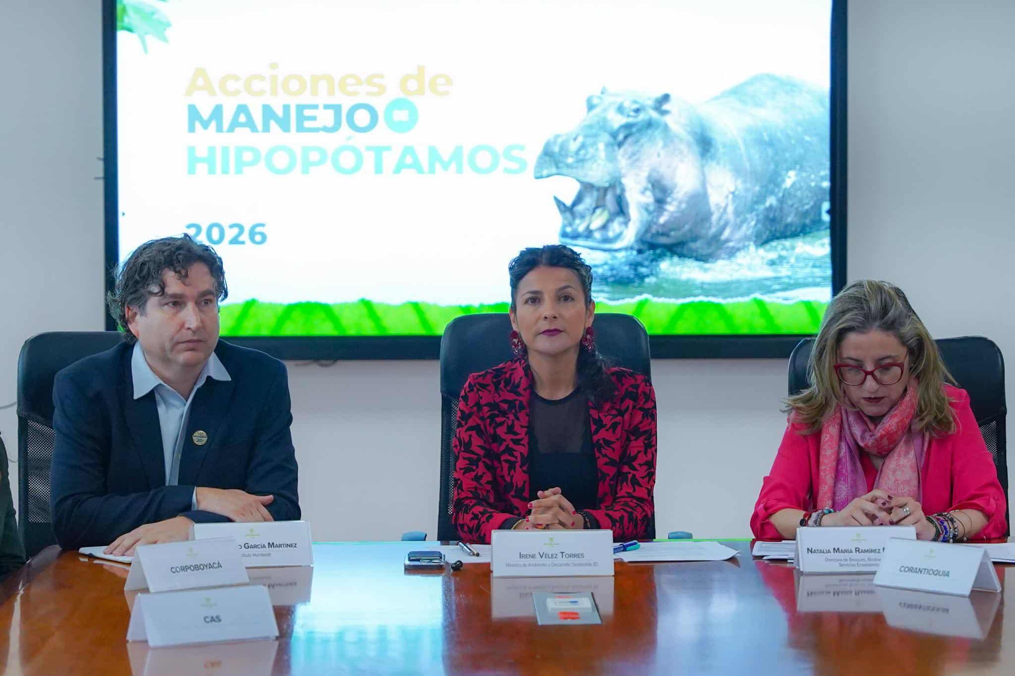 Aplicarán la eutanasia a hipopótamos en Colombia ante el aumento de estos animales