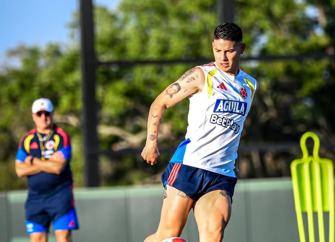 Estado de salud de James Rodríguez: un informe reciente de la Selección Colombia