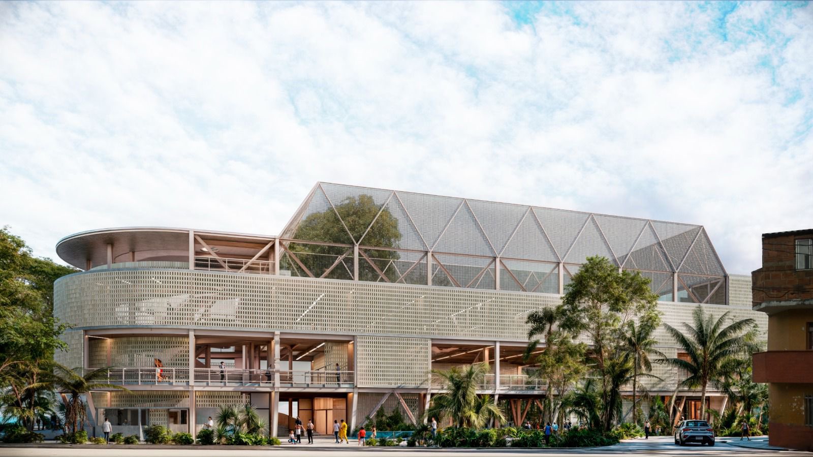 Así quedaría el Recreo Deportivo Trinidad en Guayabal