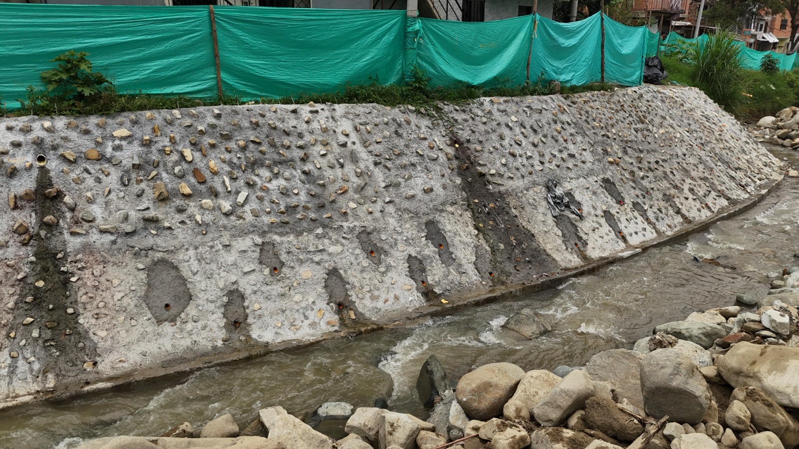 Así van las obras de intervención de quebradas en Medellín para prevenir emergencias