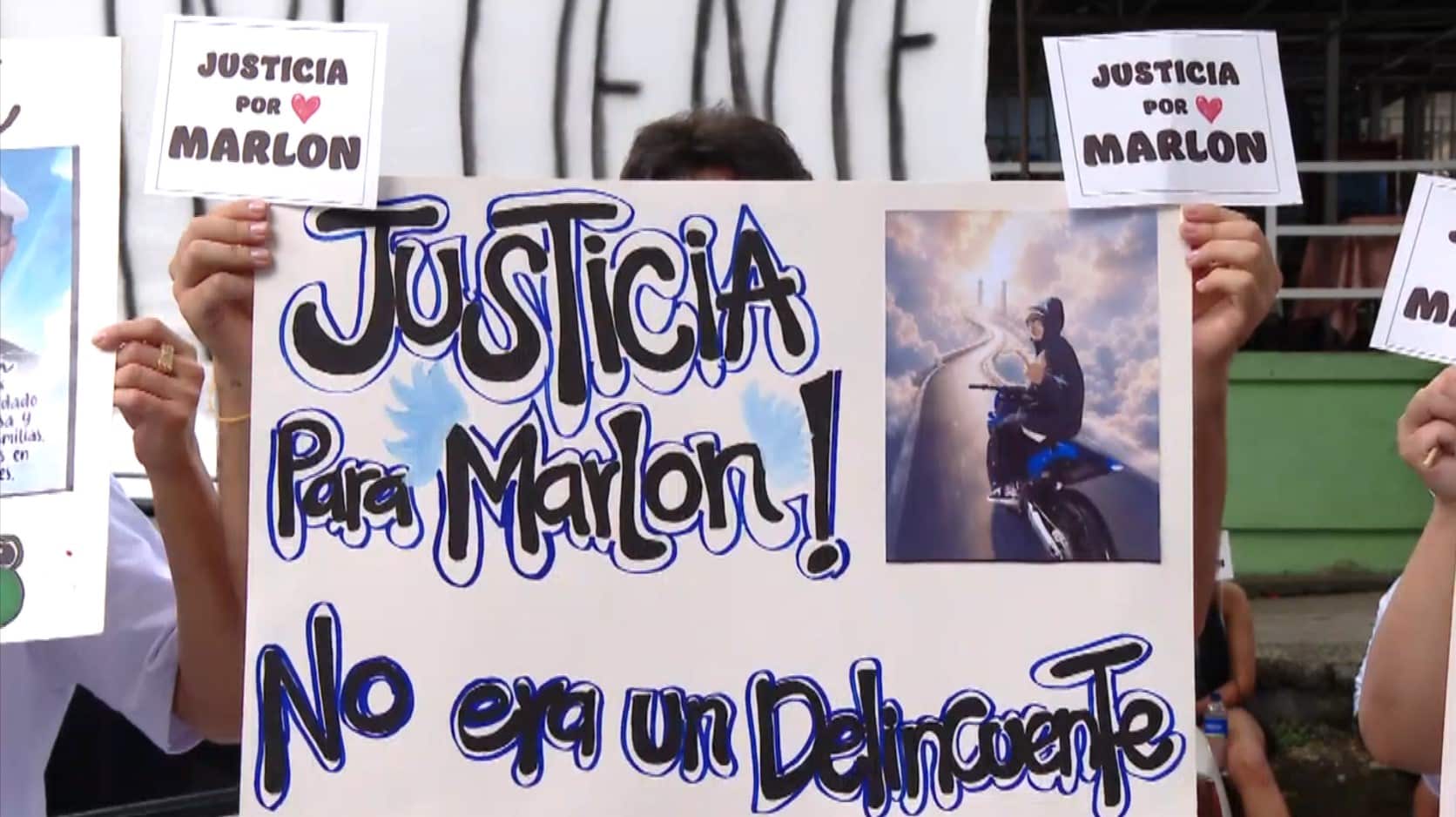 Familiares y amigos de Marlon Rivas exigen justicia en Medellín