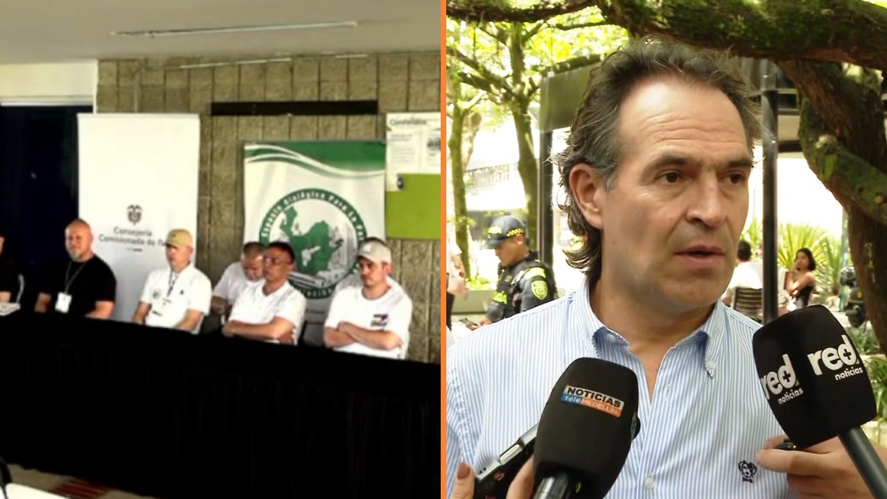 El alcalde de Medellín critica la reanudación de la mesa de paz urbana