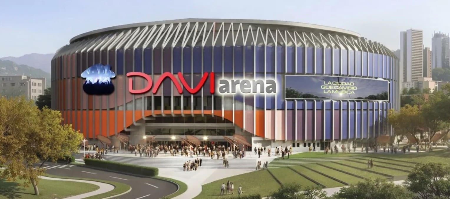 Daviarena: el nuevo centro de eventos en Sabaneta