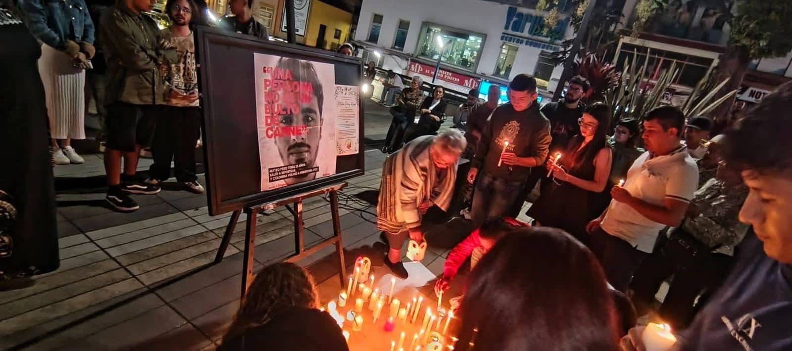 Honras fúnebres del periodista asesinado Mateo Pérez Rueda