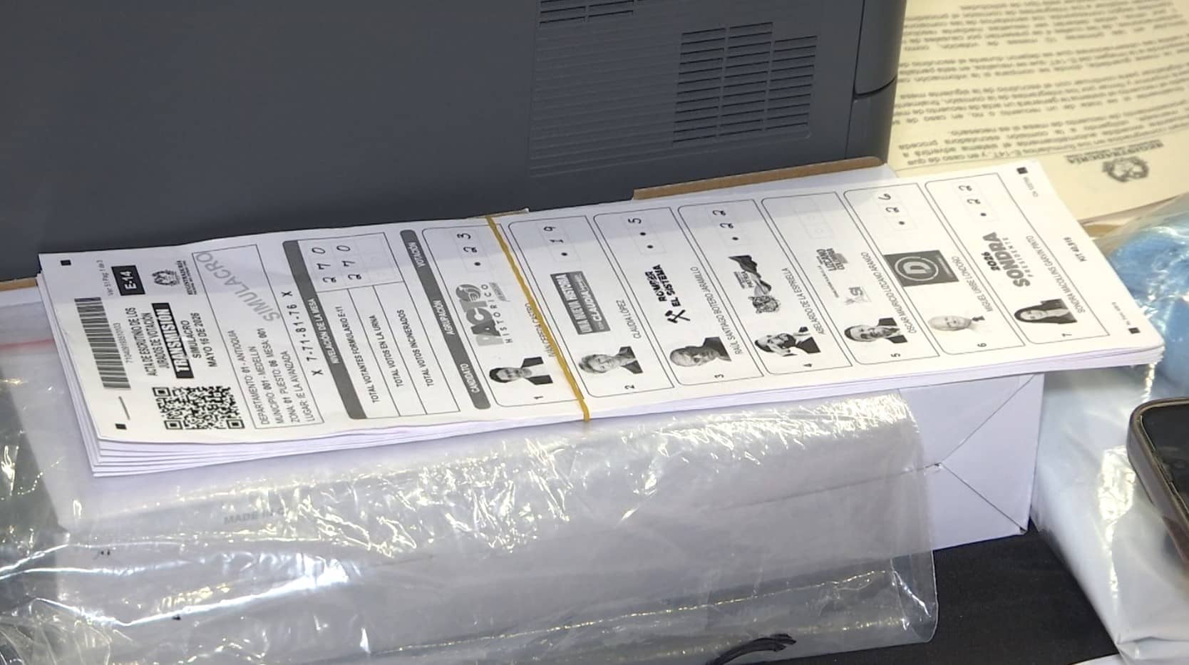 Autoridades realizan simulacro clave antes de las elecciones del 31 de mayo