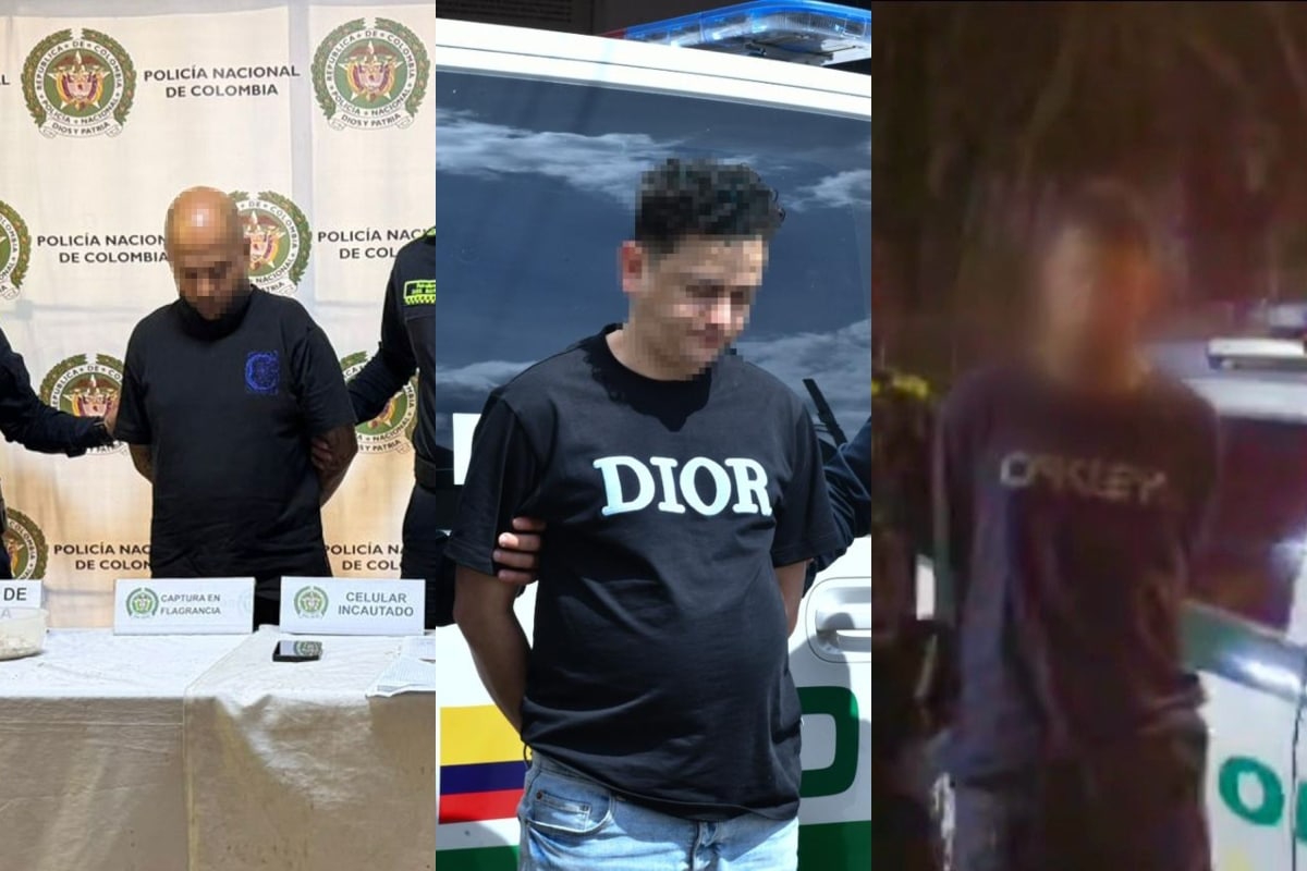 Capturan a presuntos coordinadores de los grupos delincuenciales San Pablo, El Acopio y La Agonía