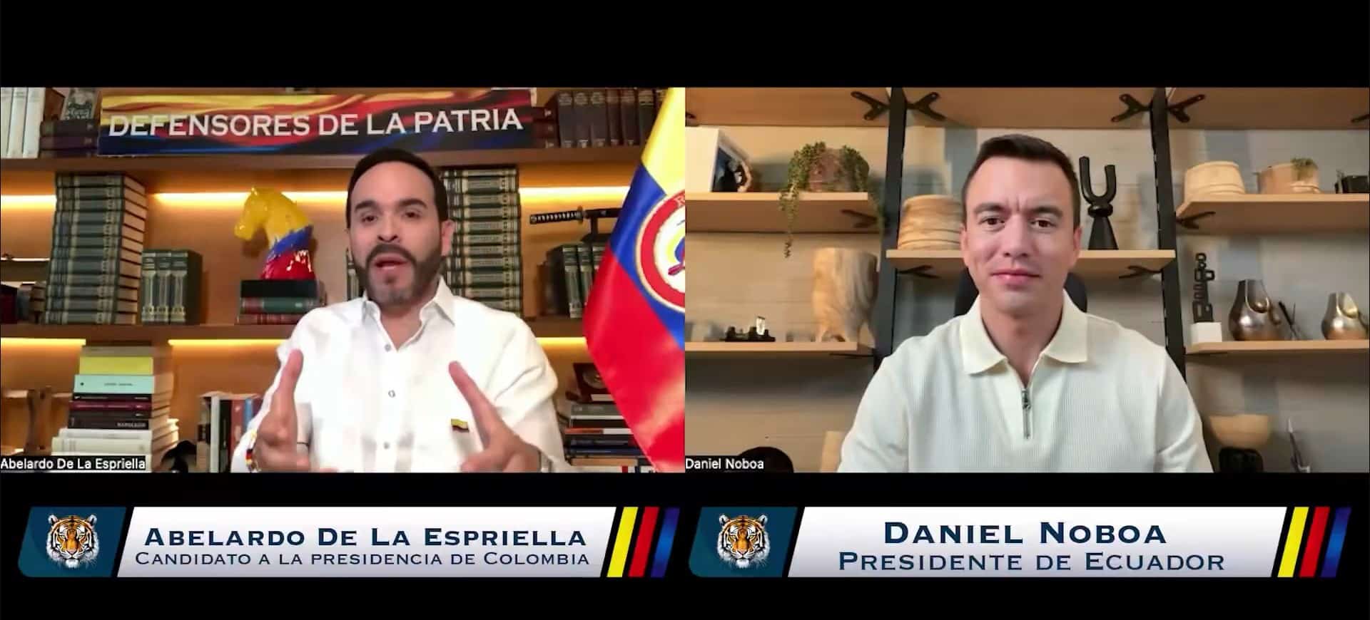Candidato Abelardo de la Espriella anuncia acuerdo con Ecuador: cero aranceles desde el 1 de junio y alianza contra el narcotráfico