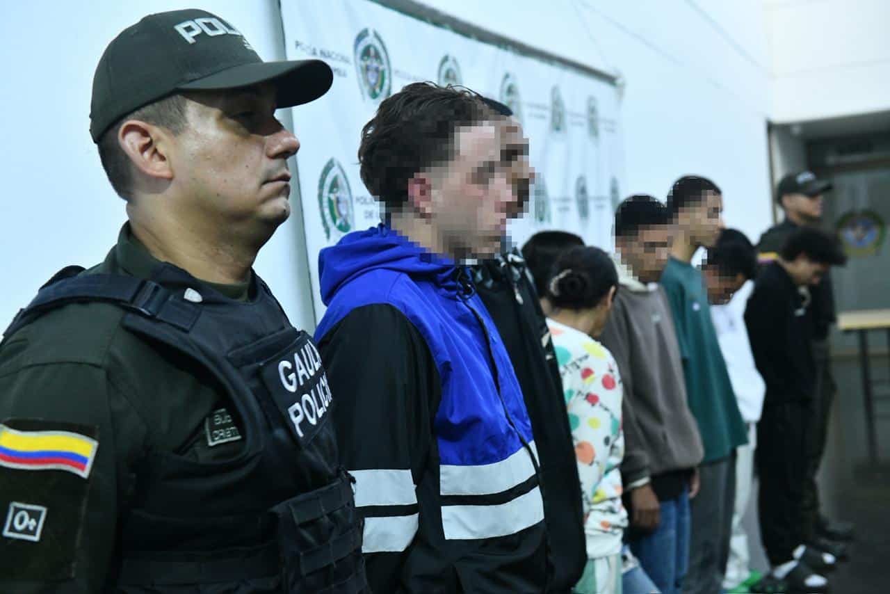 Capturan a nueve integrantes de la banda delincuencial 'El Salado' de la comuna 13