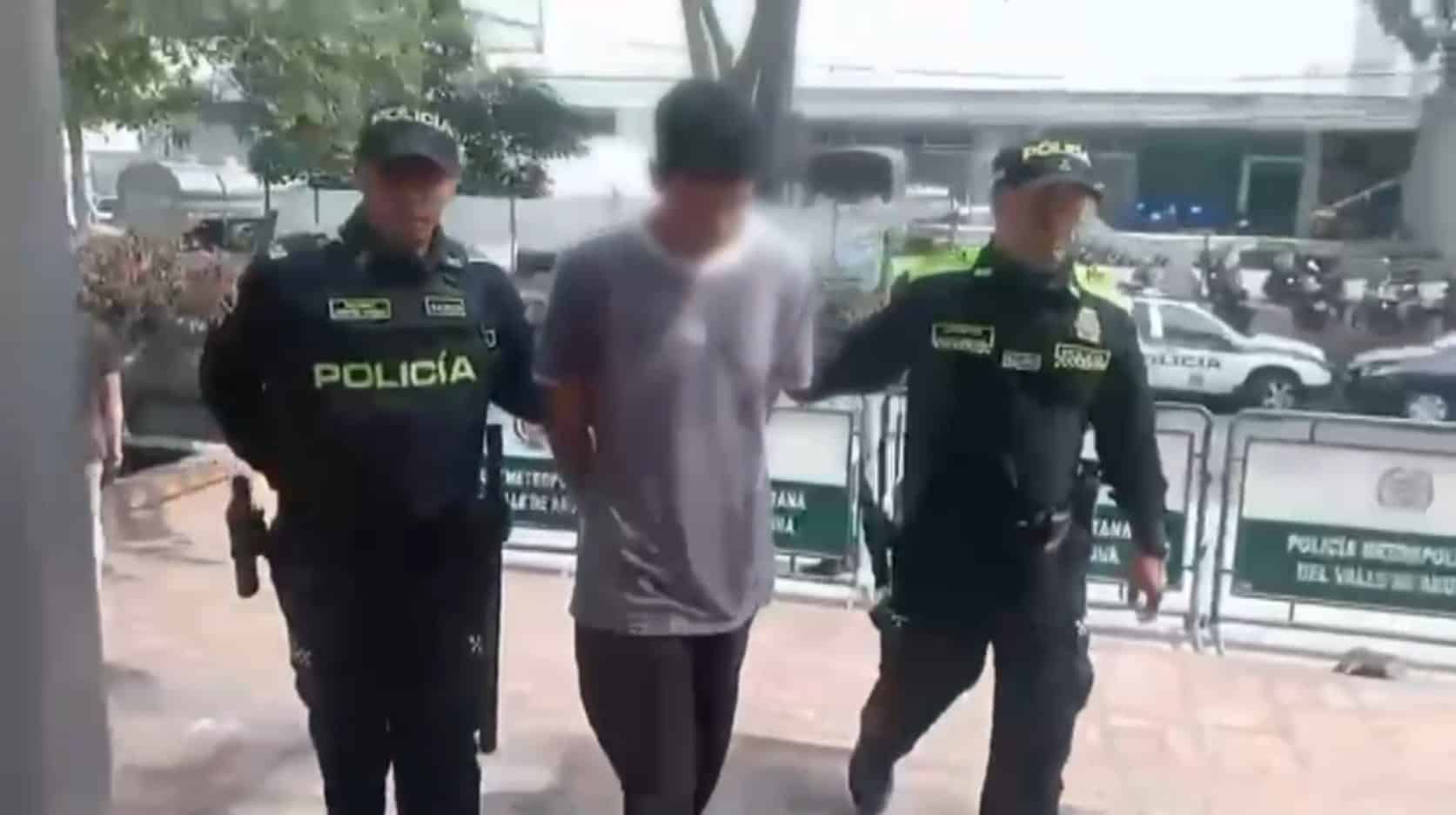 Capturan hombre señalado de atacar brutalmente a un taxista durante robo en Itagüí
