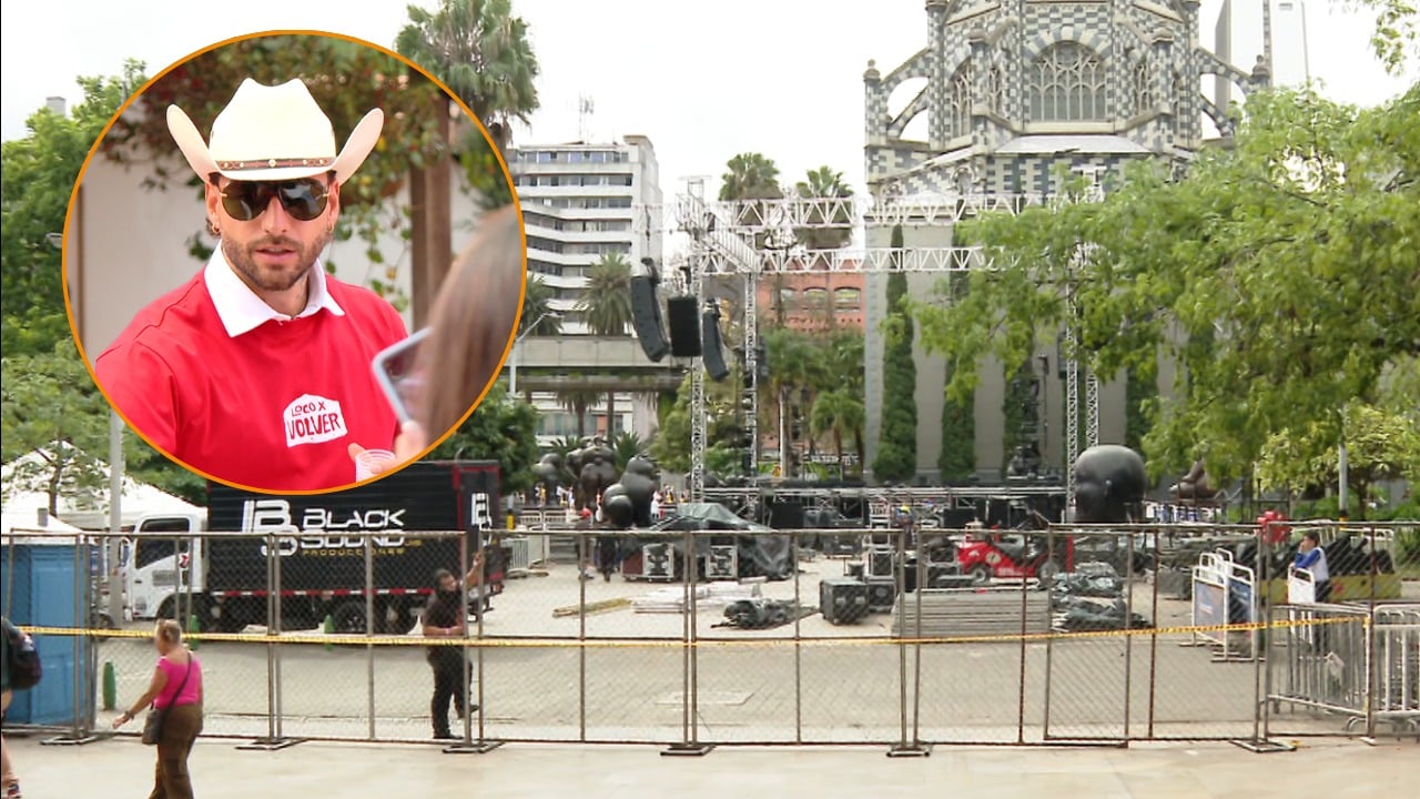 Esto es lo que se sabe del concierto de Maluma esta noche en Plaza Botero