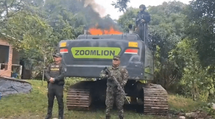 Golpe a la minería ilegal en Antioquia: el Clan del Golfo afectado
