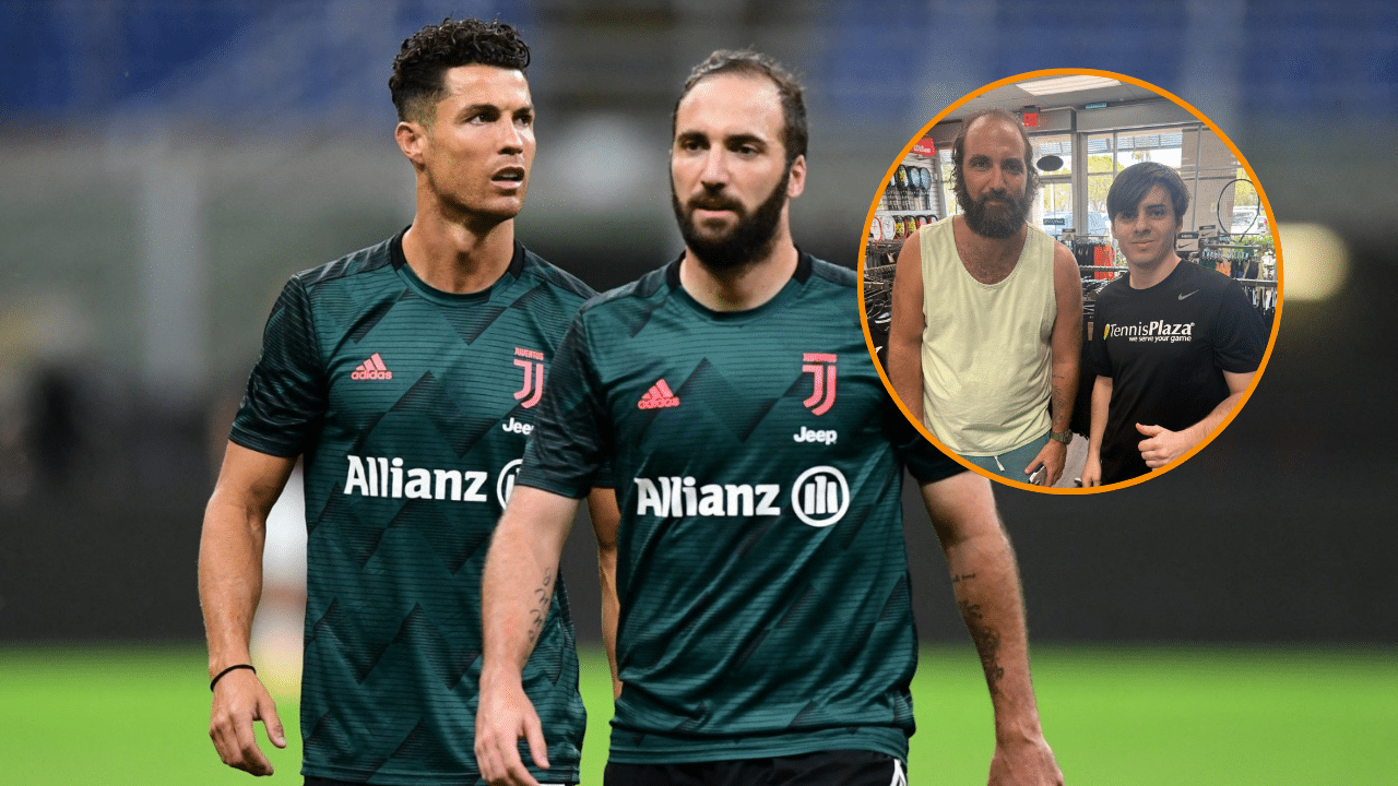 El notable cambio físico de Gonzalo Higuaín a sus 38 años