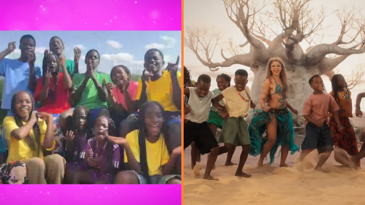 Hablaron los niños virales de Uganda que estarán junto a Shakira en el Mundial