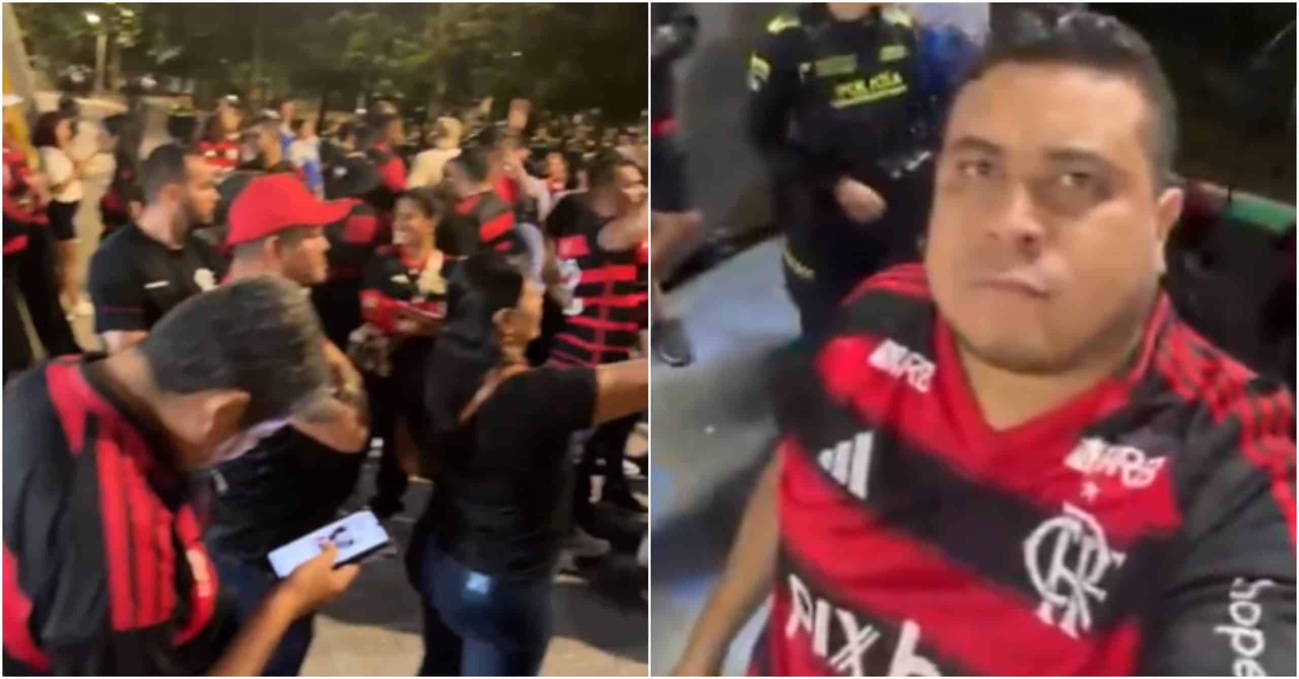 Hinchas de Flamengo viajaron más de 7 mil kilómetros para no ver el duelo ante el DIM