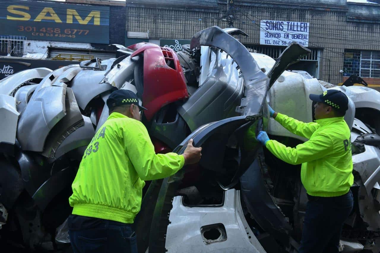 Incautan más de dos mil autopartes y capturan a una persona en megaoperativo en La Bayadera