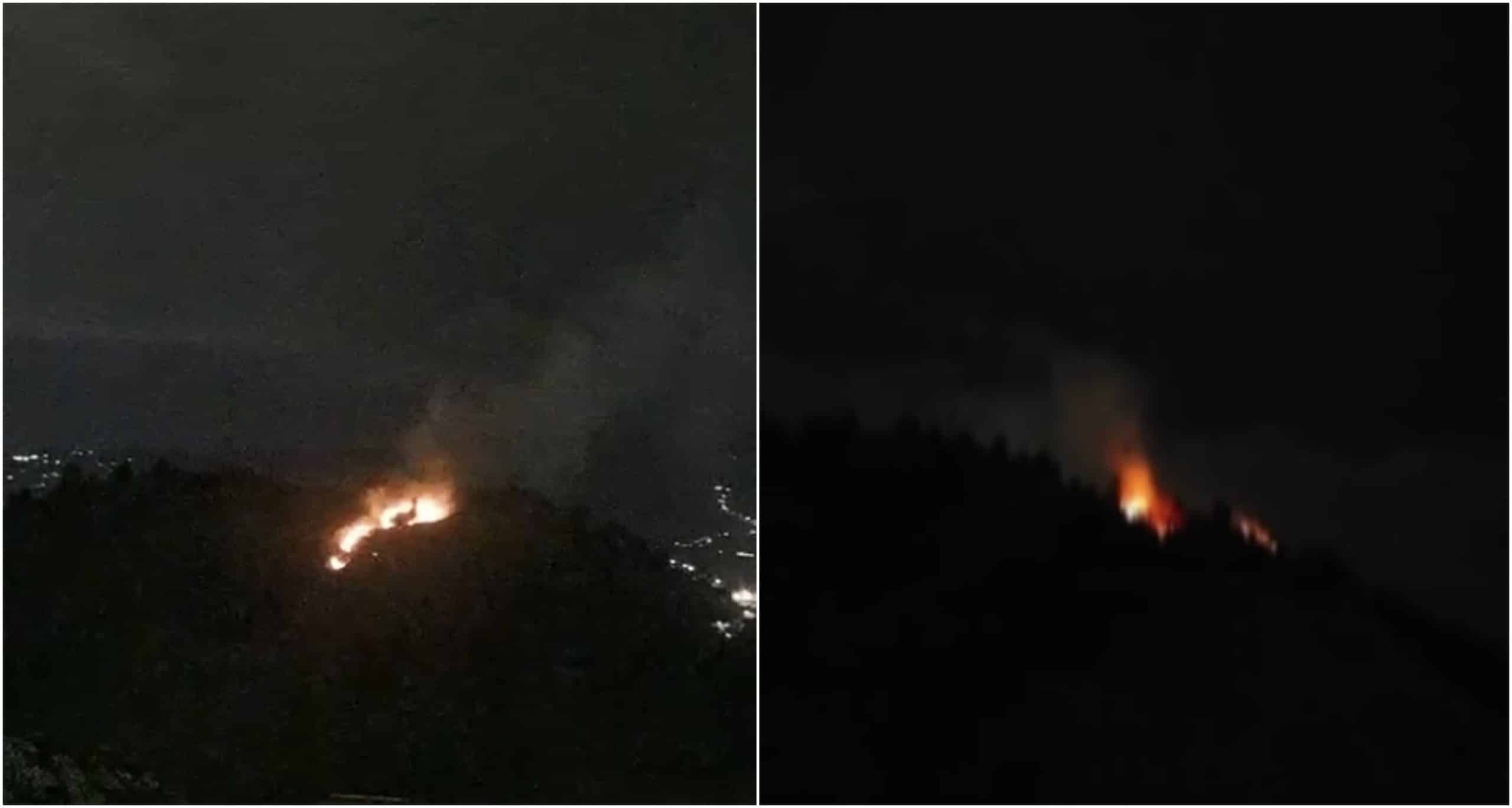 Incendio afectó zona verde en el corregimiento de San Cristóbal
