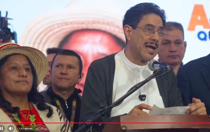 Iván Cepeda se pronunció luego de perder en primera vuelta y dijo que hubo irregularidades