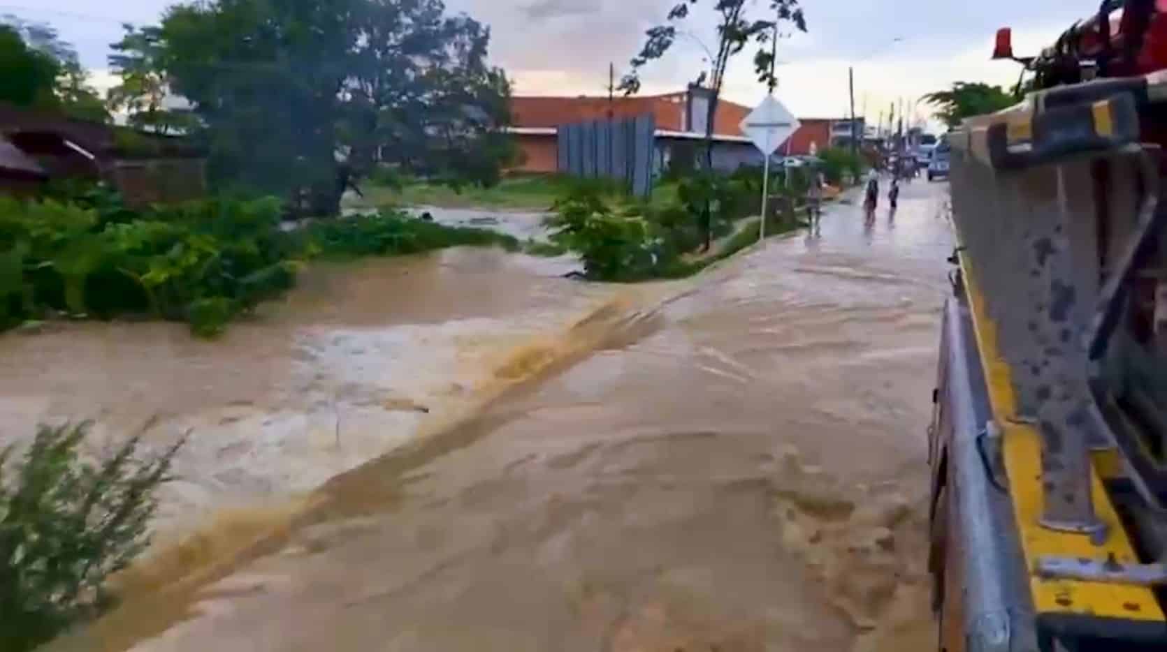 Inundaciones en Urabá antioqueño dejan familias afectadas y enseres perdidos