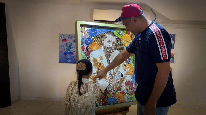 Niña de 5 años busca a J Balvin para regalarle una obra de arte en su honor