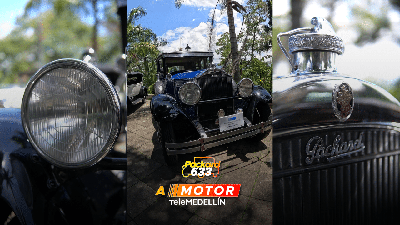 Packard 633: el clásico que revive la historia automotriz de Medellín