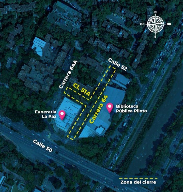 Cierres viales en Medellín por eventos de la próxima semana