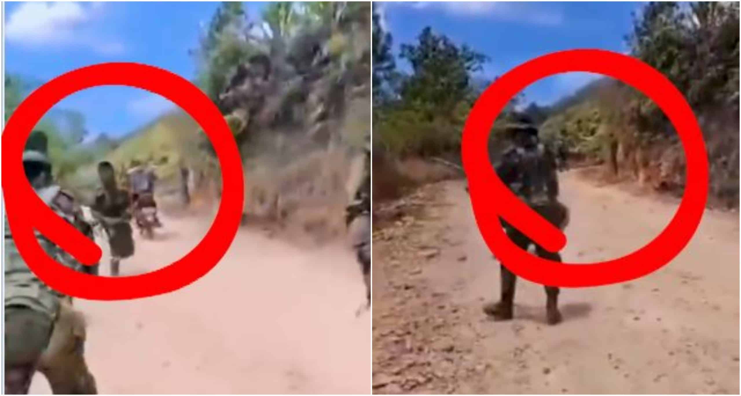 Revelan video donde quedaría registrada la huida de alias 'Chalá' en medio de combates con el Ejército