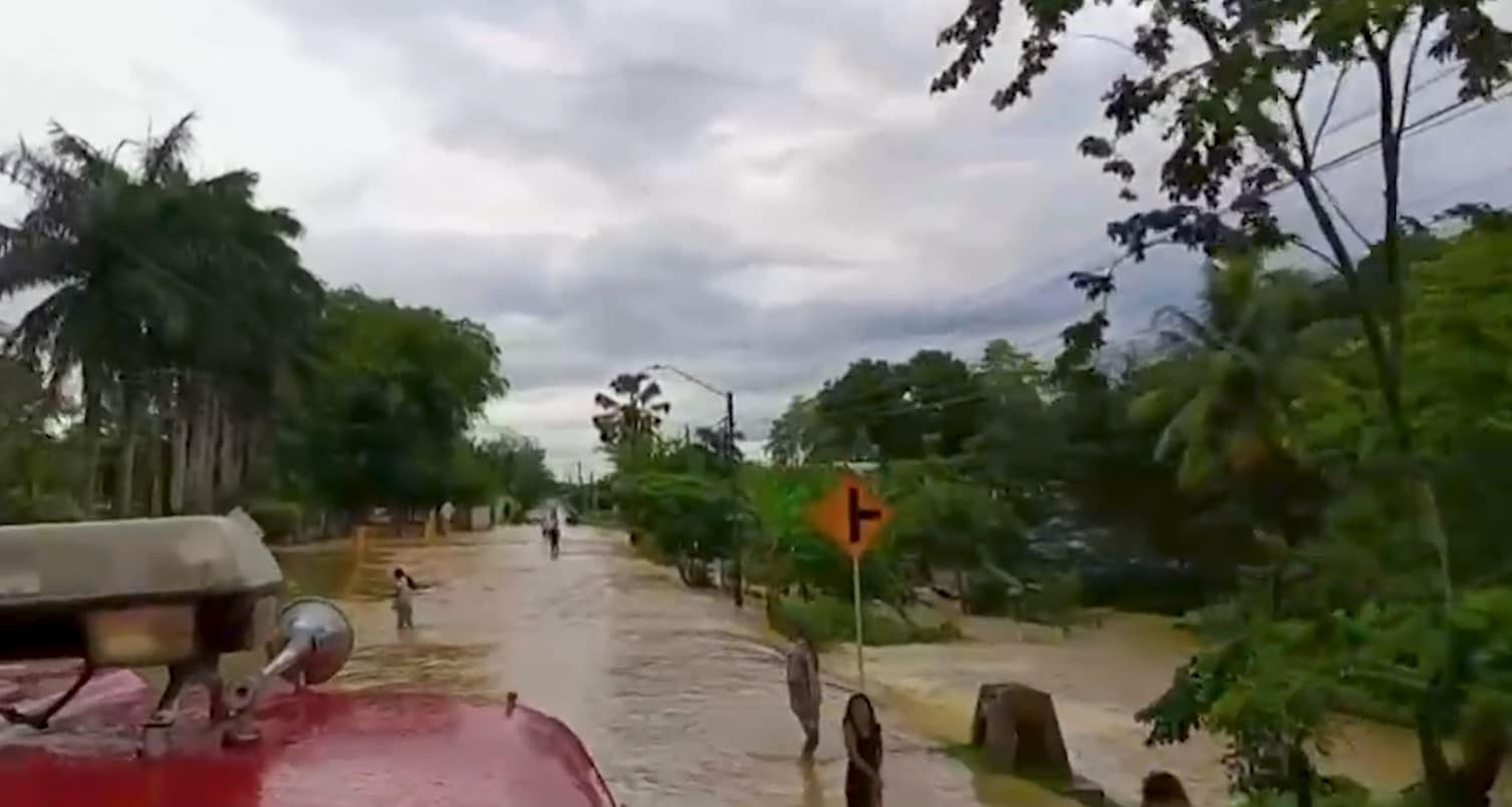 Inundaciones en Urabá: el río Vijagual desborda y afecta a miles de familias