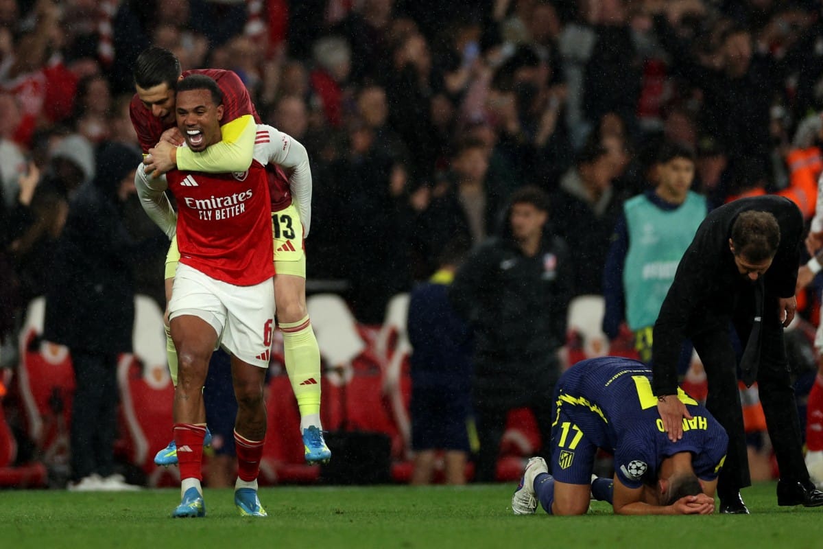 El Arsenal jugará la final de Champions tras ganar 1-0 al Atlético de Madrid