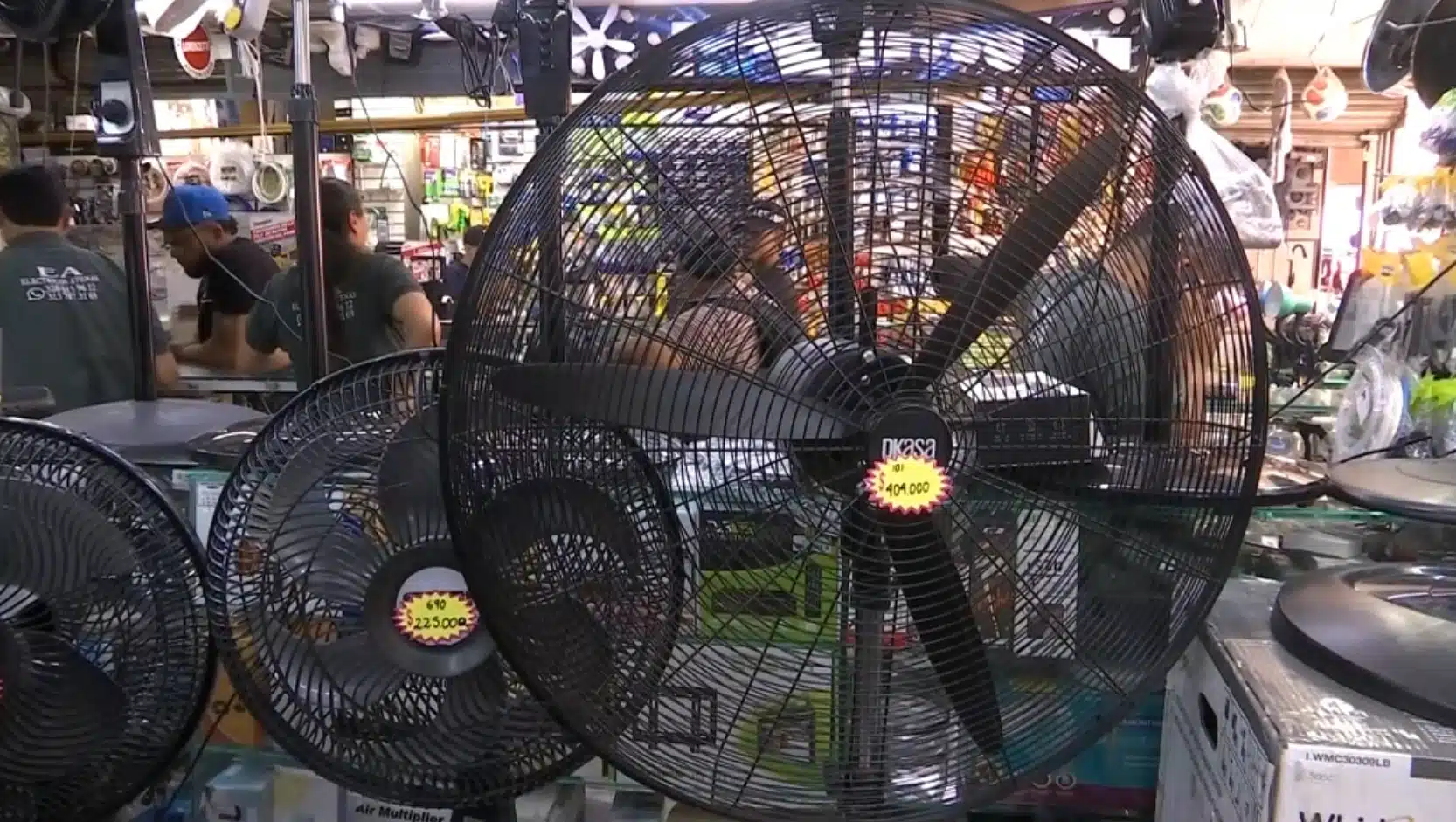 Aumento en la venta de ventiladores en Medellín por ola de calor