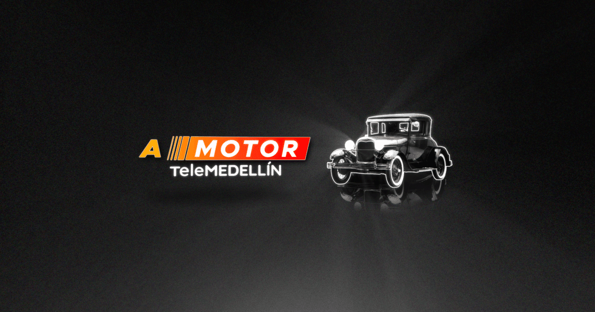 Banner del programa A Motor Telemedellín