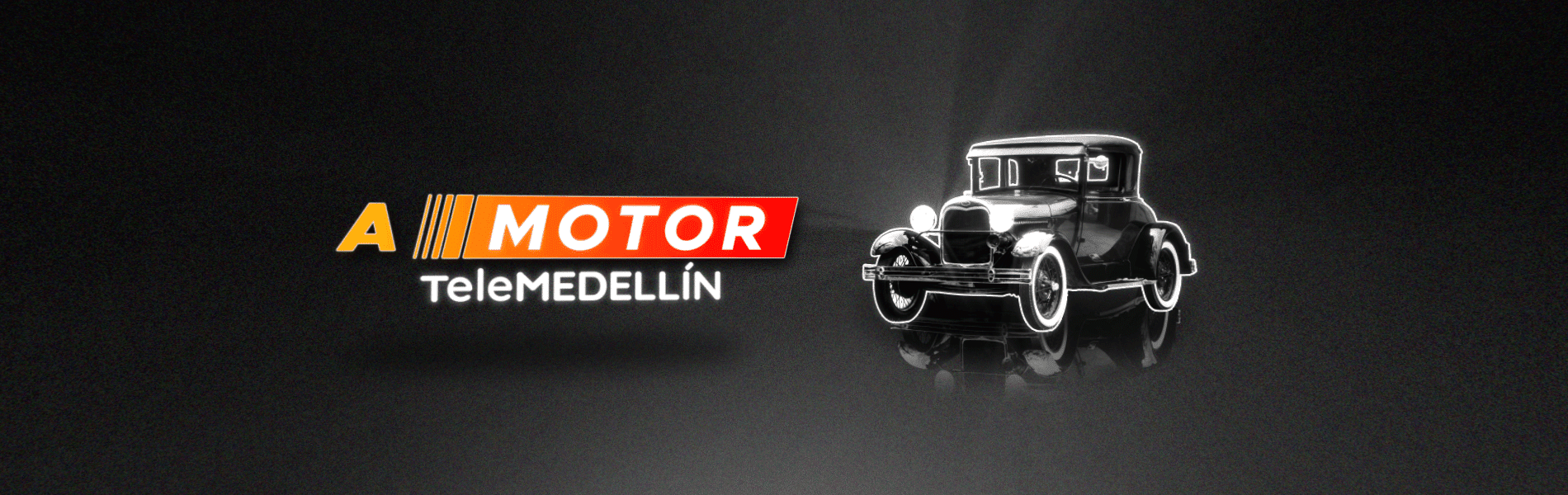 Banner del programa A Motor Telemedellín