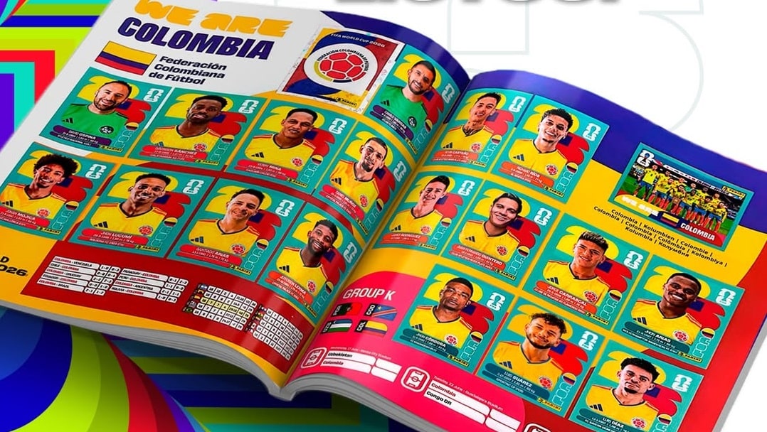 Cambiatón de láminas del álbum Panini Mundial 2026 en Sabaneta