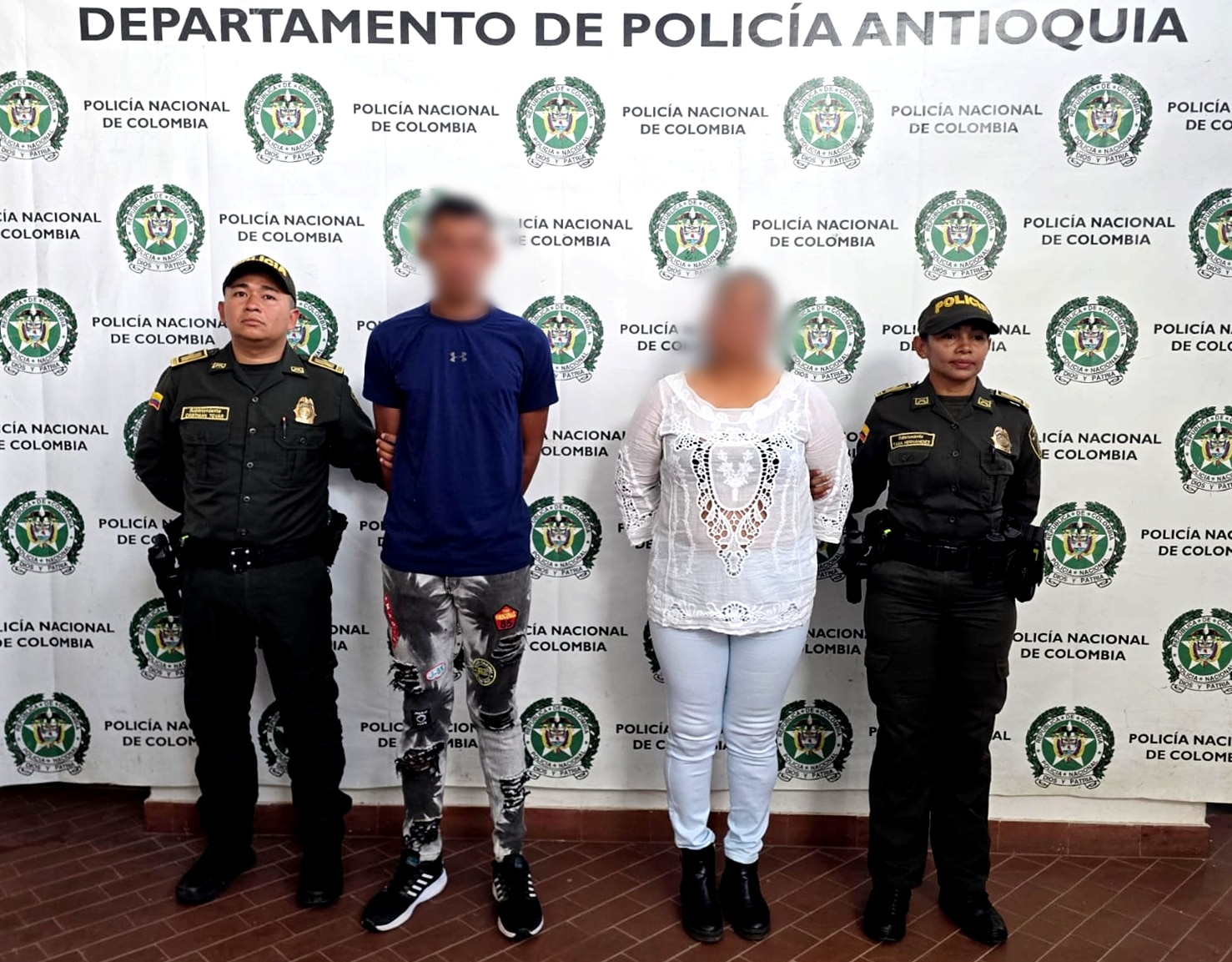 Por crimen de líder social, capturaron en Támesis a alias ‘la Costeña’ y ‘Ojo picho’
