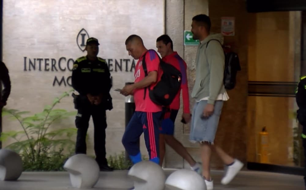 Concentración social de la selección Colombia en Medellín