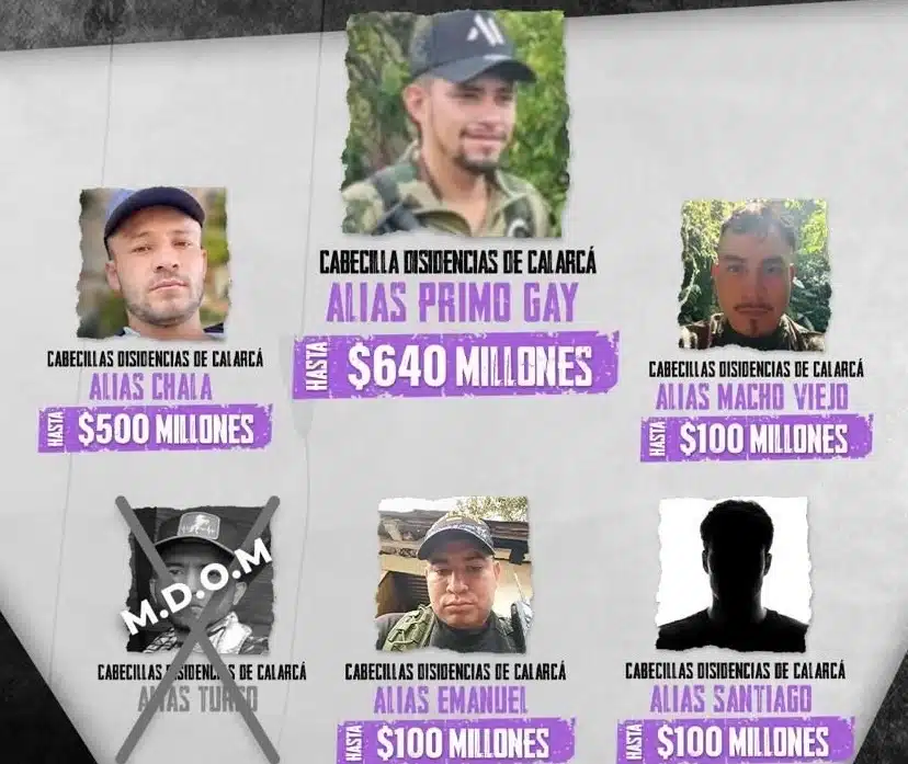 Operativo del Ejército en Briceño deja heridos a disidentes de las Farc