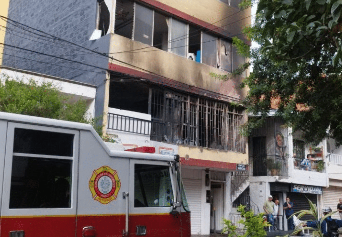 Incendio en Itagüí deja cuatro heridos graves