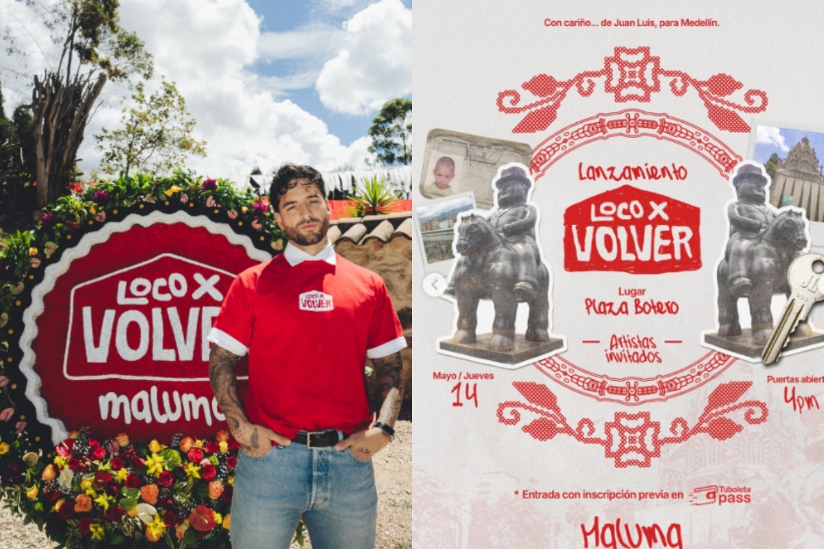 Maluma tendrá el lanzamiento de su nuevo álbum en la Plaza Botero y así puede asistir